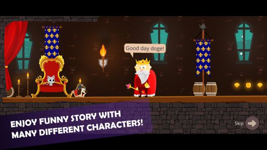 Doge and the Lost Kitten - 2D Platform Game