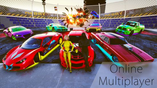 Ultimate Derby Online - Mad Demolition Multiplayer
